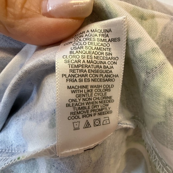 MILLY Capri Floral Sleeveless Dress Cotton Fit And Flare Women’s Size 10 - Picture 11 of 12